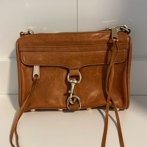 Rebecca Minkoff Mini Mac - Camel Brown